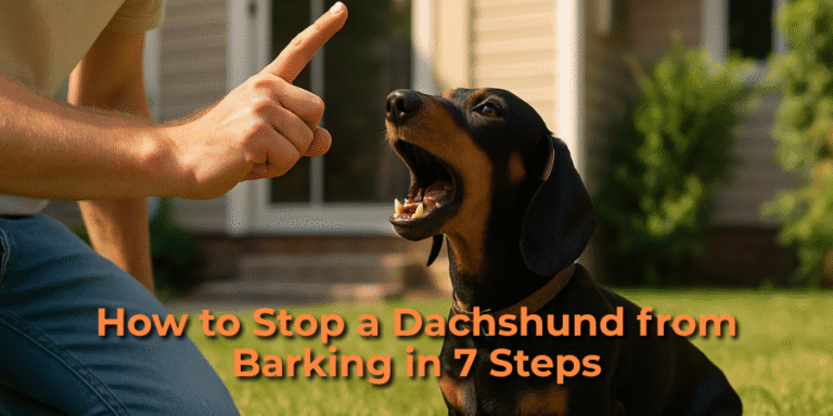 How to Stop a Dachshund from Barking in 7 Steps | Dachsden.com