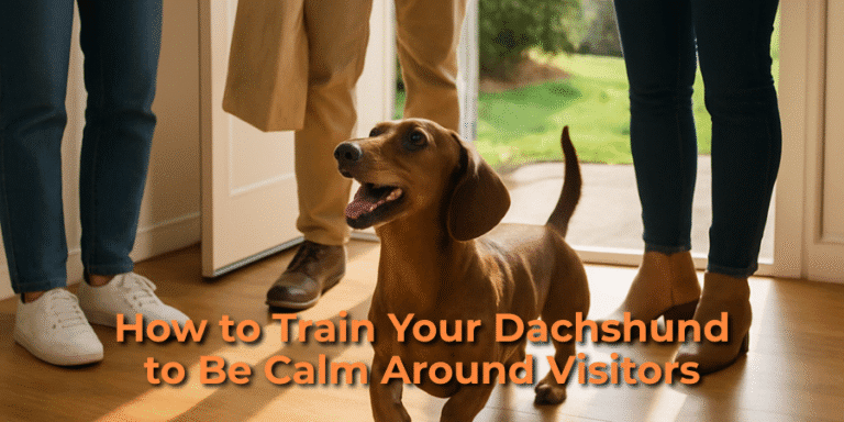 How to Train Your Dachshund to Be Calm Around Visitors (Without the Chaos) | Dachsden.com