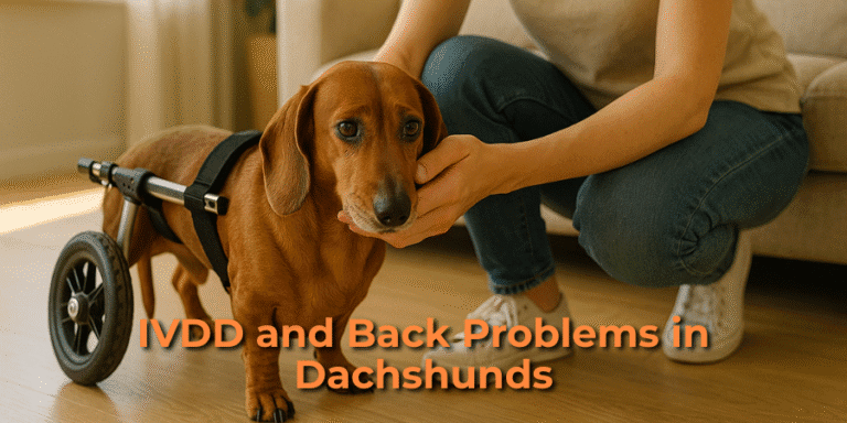 IVDD and Back Problems in Dachshunds | Dachsden.com