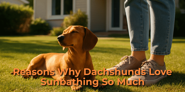 5 Reasons Why Dachshunds Love Sunbathing So Much | Dachsden.com