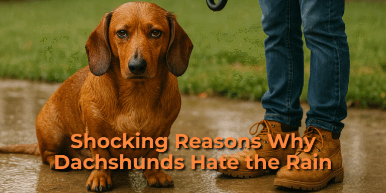 7 Shocking Reasons Why Dachshunds Hate the Rain | Dachsden.com