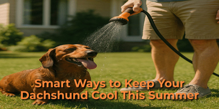 Smart Ways to Keep Your Dachshund Cool This Summer | Dachsden.com