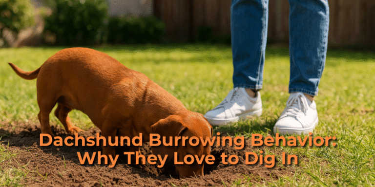 Dachshund Burrowing Behavior: Why They Love to Dig In | Dachsden.com