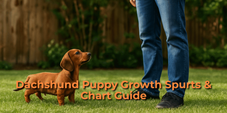 Dachshund Puppy Growth Spurts & Chart Guide | Dachsden.com