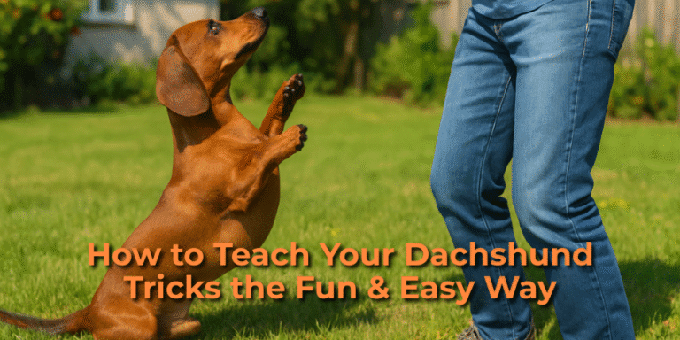 How to Teach Your Dachshund Tricks the Fun & Easy Way | Dachsden.com