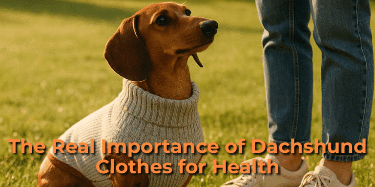 The Real Importance of Dachshund Clothes for Health | Dachsden.com