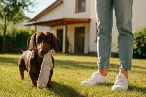 Why Does My Dachshund Bring Me Socks Only? | Dachsden.com
