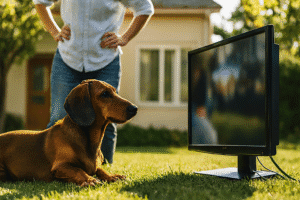 Can Dachshunds Watch TV? What Science Says | Dachsden.com