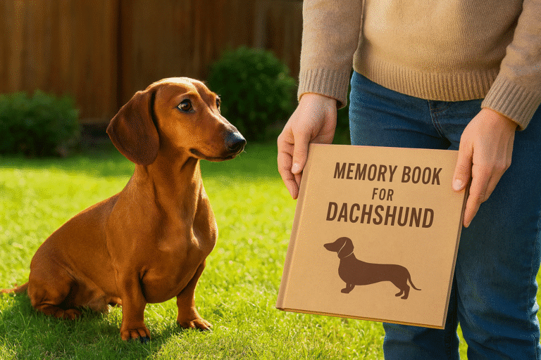 Creating a Memory Book for Your Dachshund | Dachsden.com
